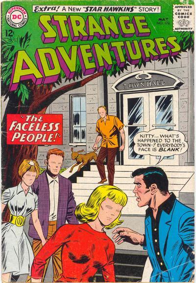 Strange Adventures #176 cover