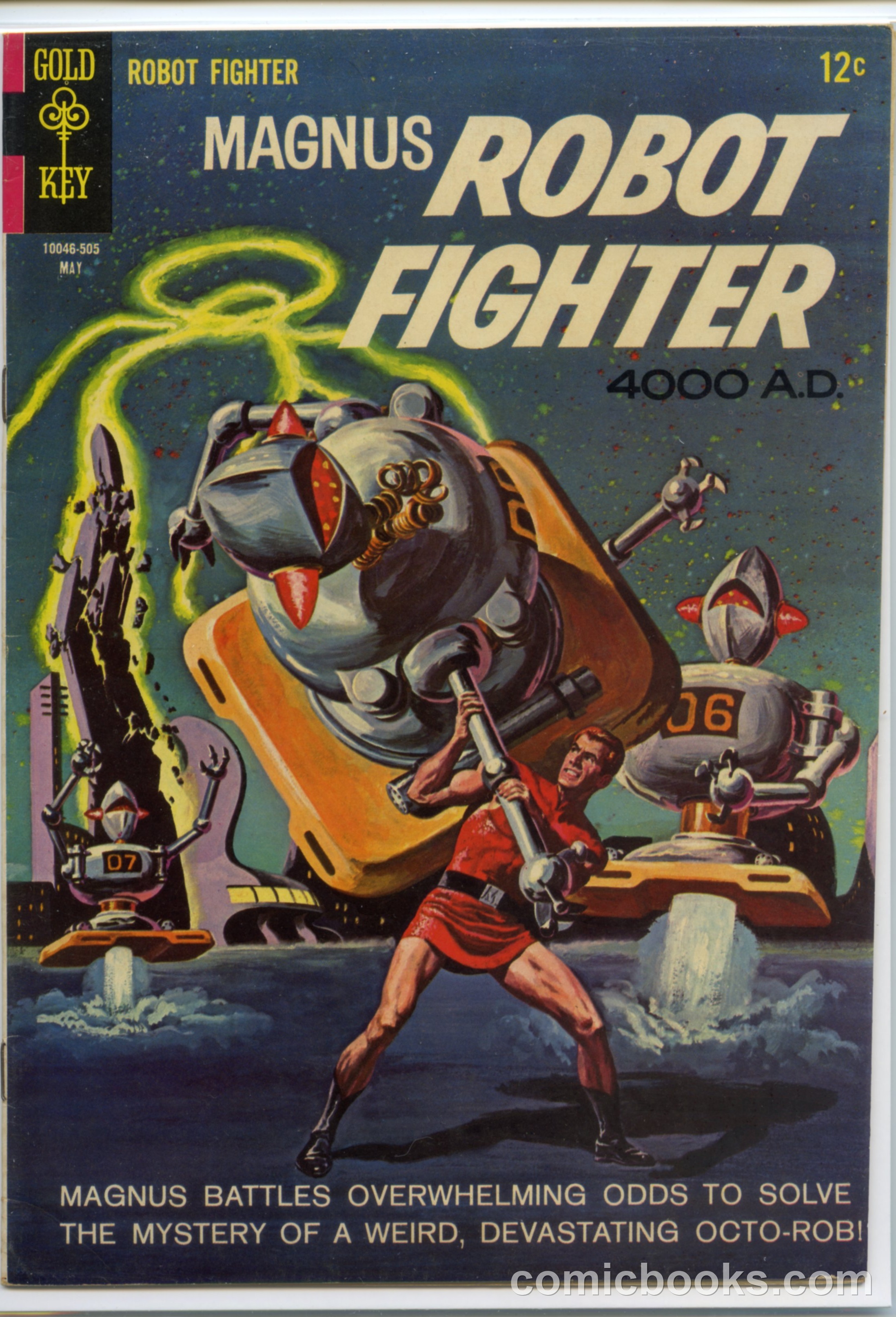 Magnus, Robot Fighter #10 cover