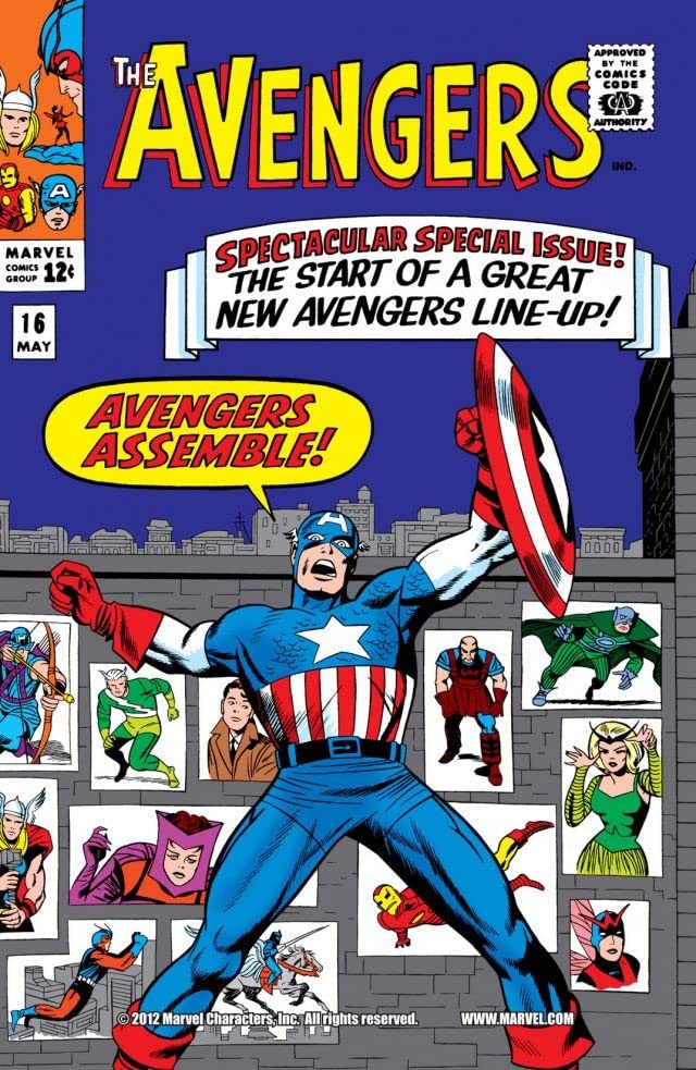 The Avengers #16 cover