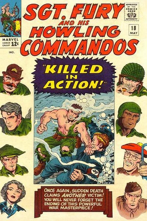 Sgt. Fury #18 cover
