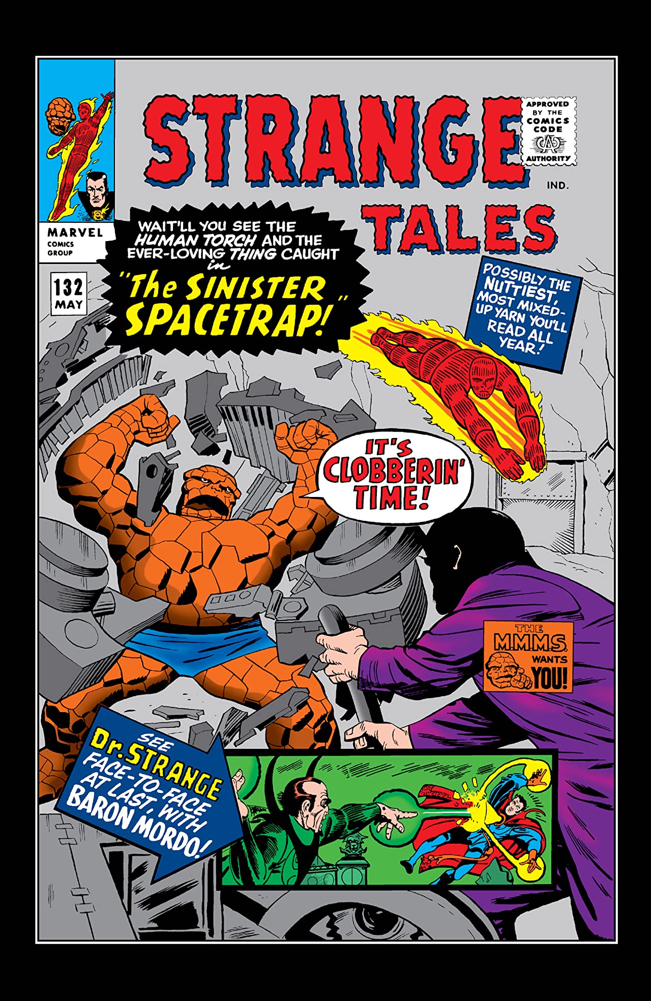 Strange Tales #132 cover