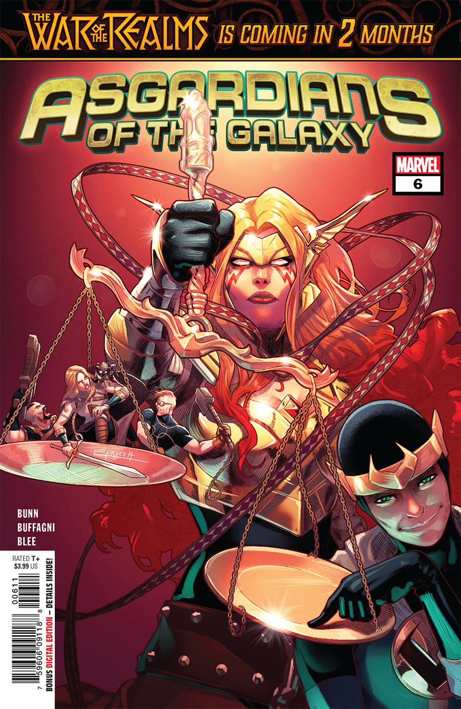 Asgardians of the Galaxy #6 cover