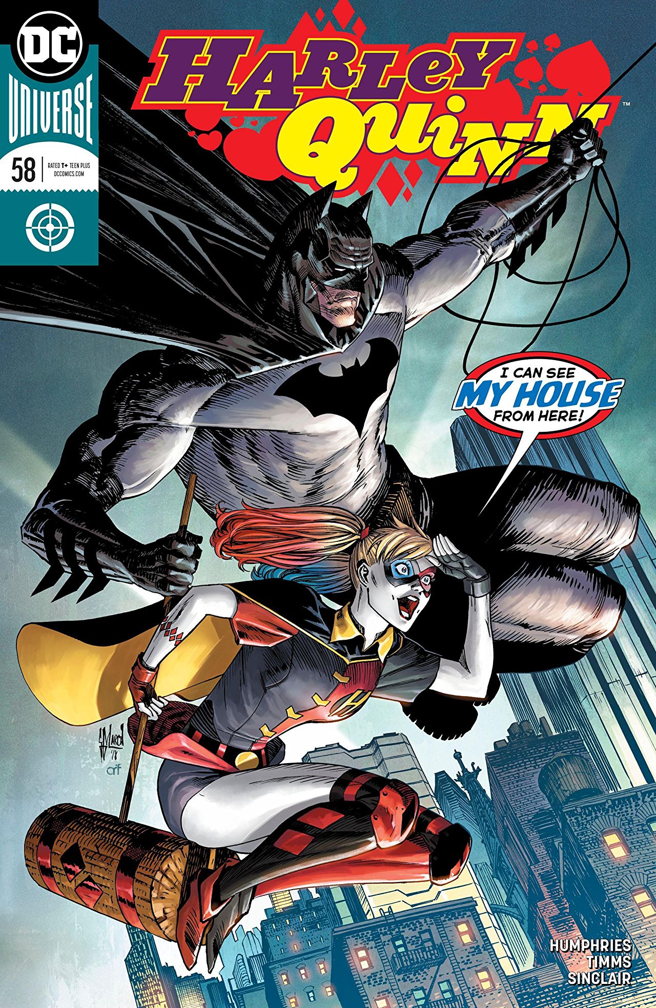 Harley Quinn #58 cover