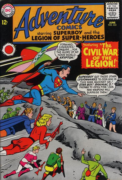 Adventure Comics #333 cover
