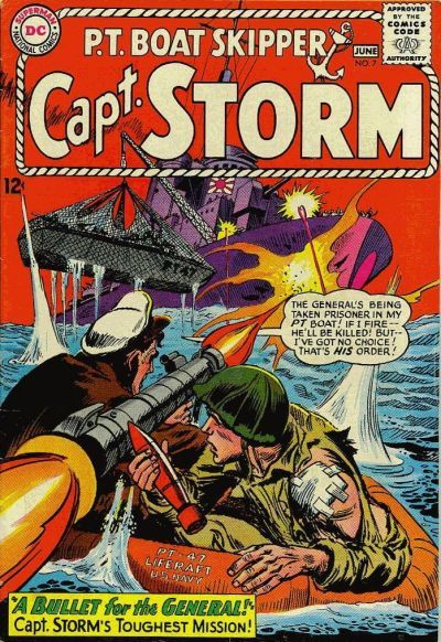 Capt. Storm #7 cover