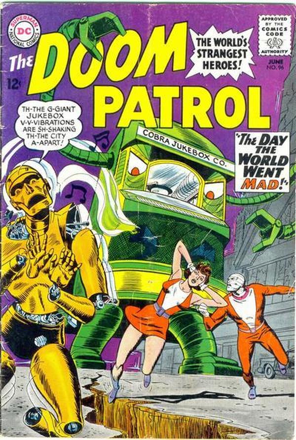 The Doom Patrol #96 cover