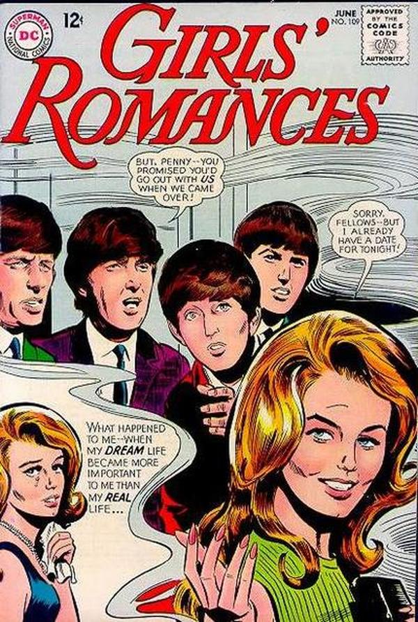 Girls' Romances #109 cover