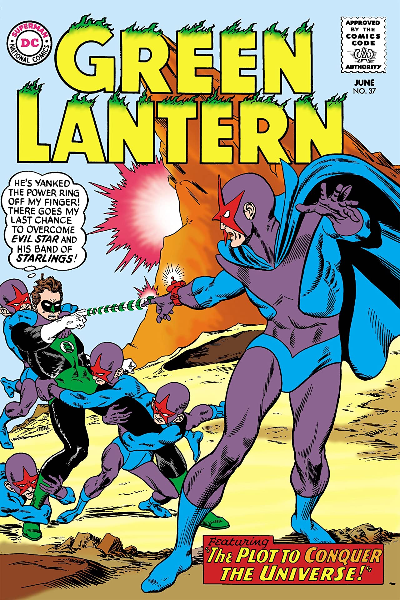 Green Lantern #37 cover