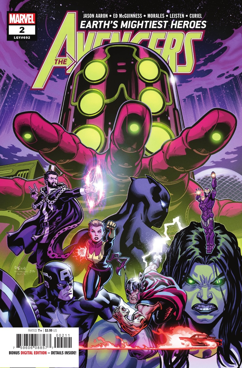 Avengers #2 cover