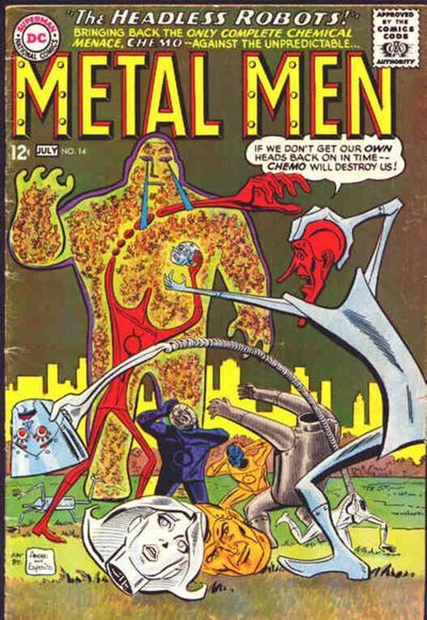 Metal Men #14 cover