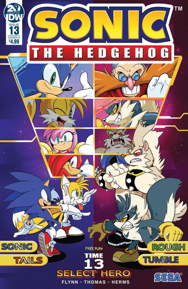 Sonic the Hedgehog #13 cover