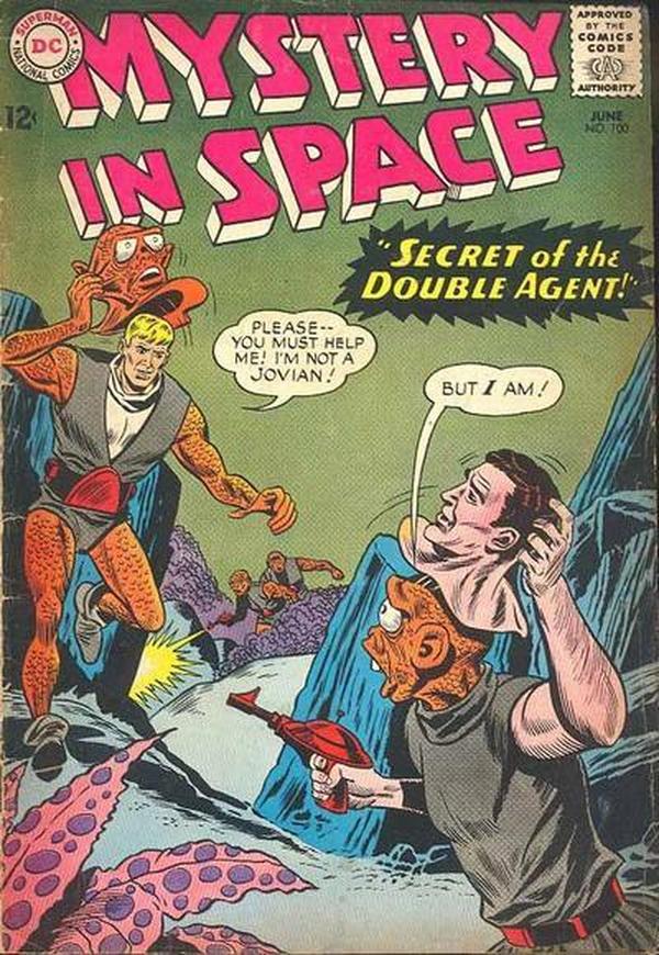 Mystery in Space #100 cover