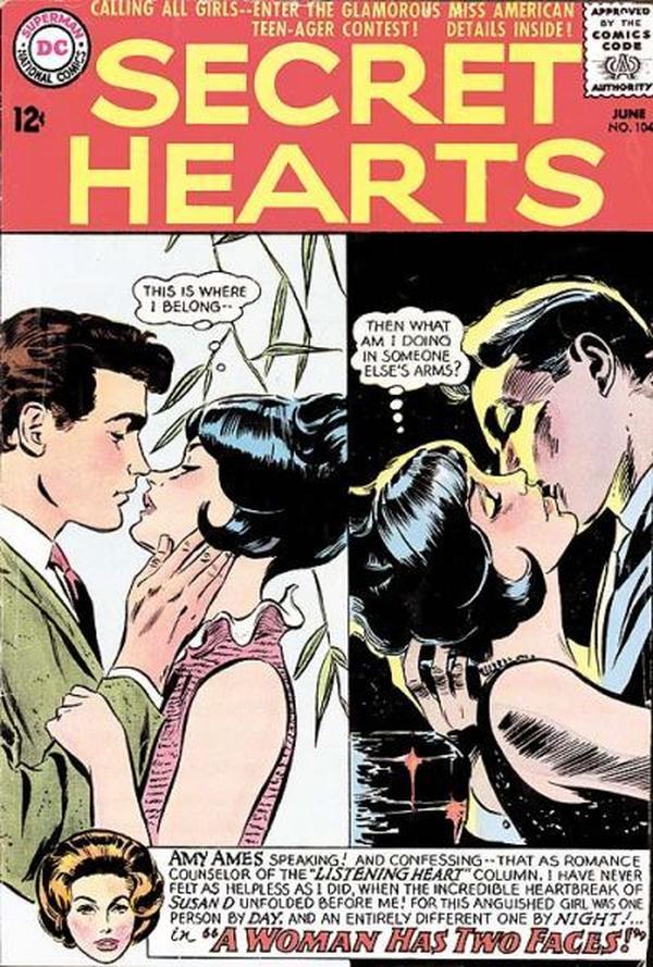 Secret Hearts #104 cover