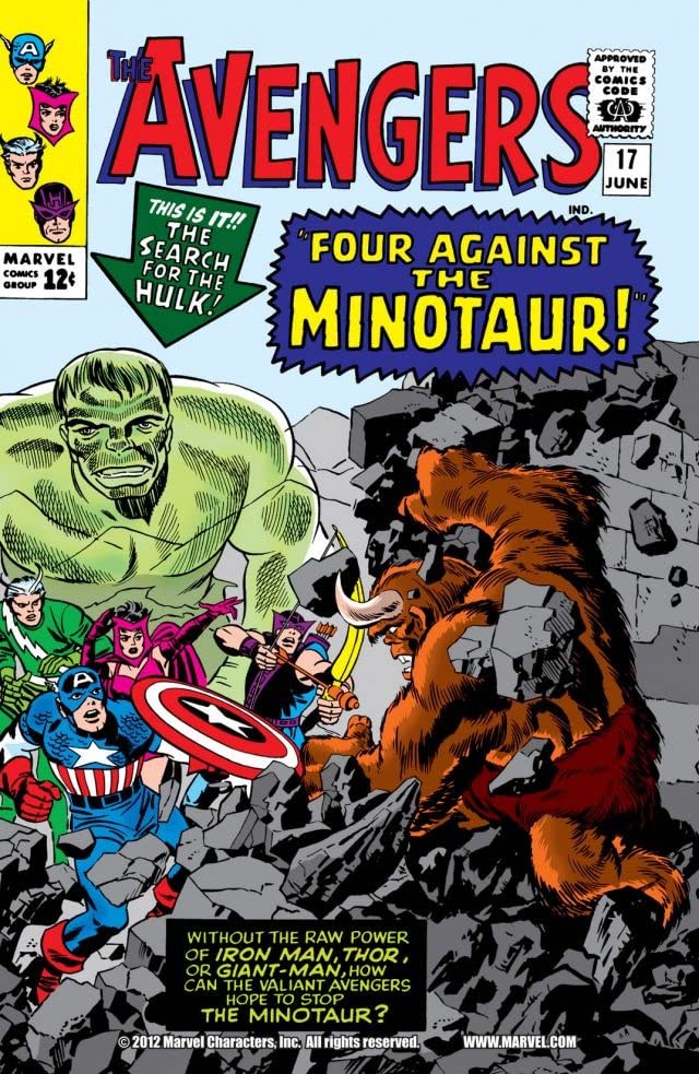 The Avengers #17 cover
