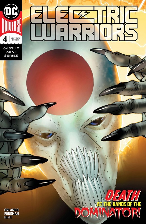 Electric Warriors #4 cover