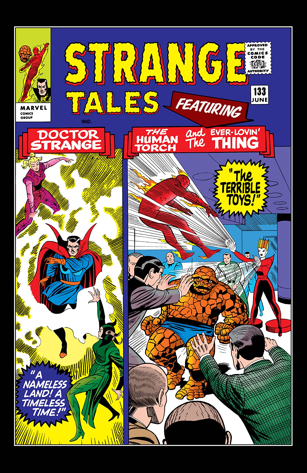 Strange Tales #133 cover