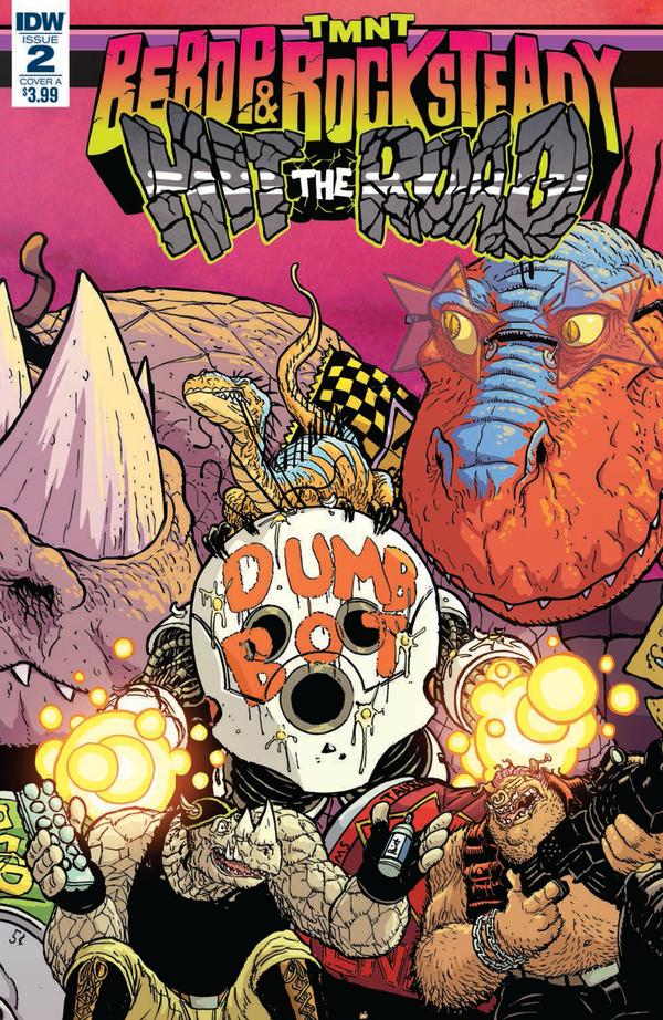 Teenage Mutant Ninja Turtles: Bebop & Rocksteady Hit the Road #2 cover
