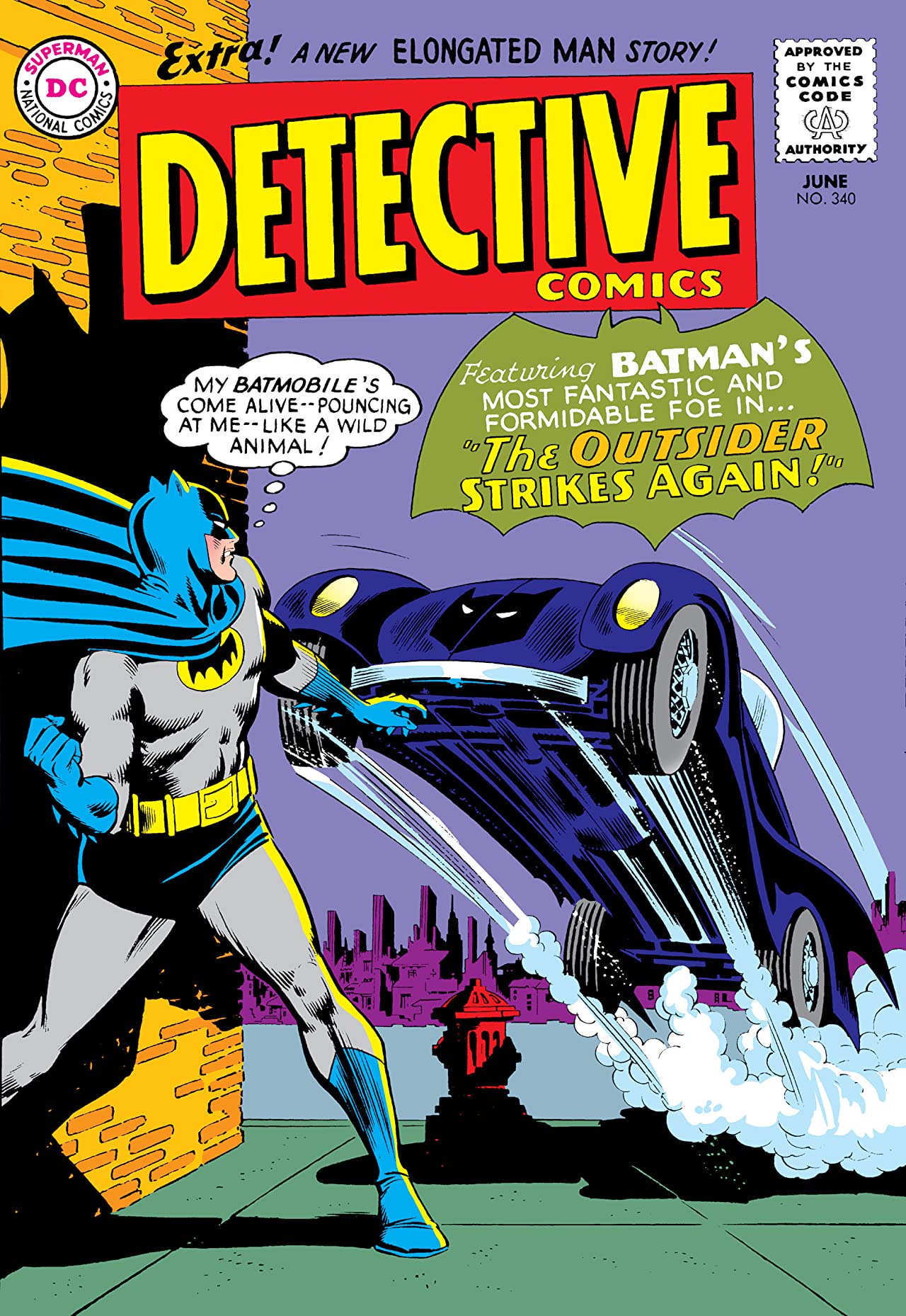 Detective Comics #340 cover