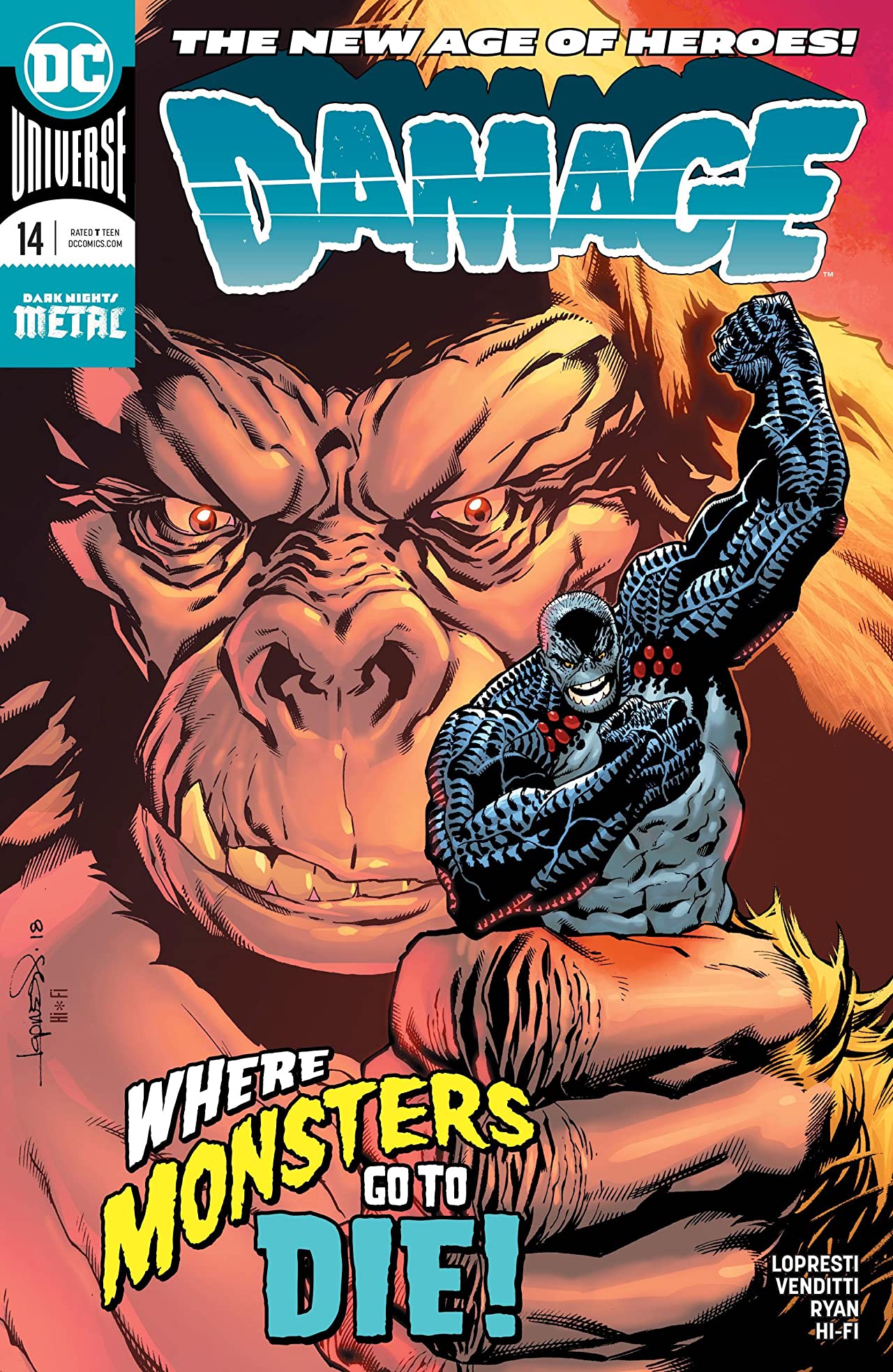 Damage #14 cover