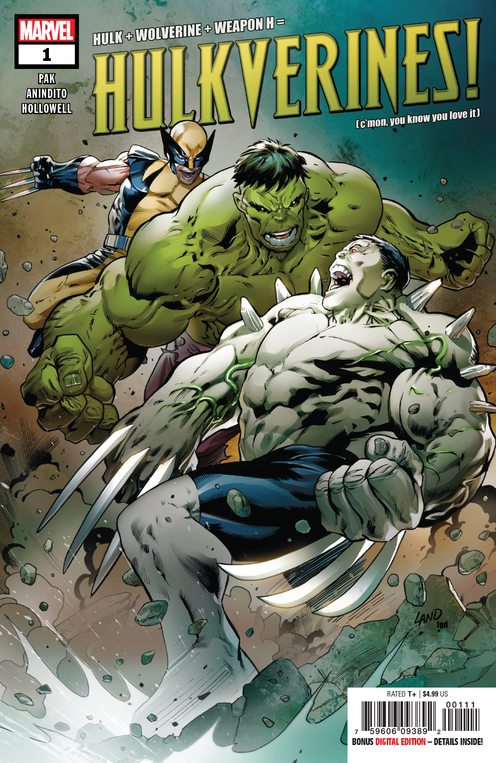 Hulkverines #1 cover
