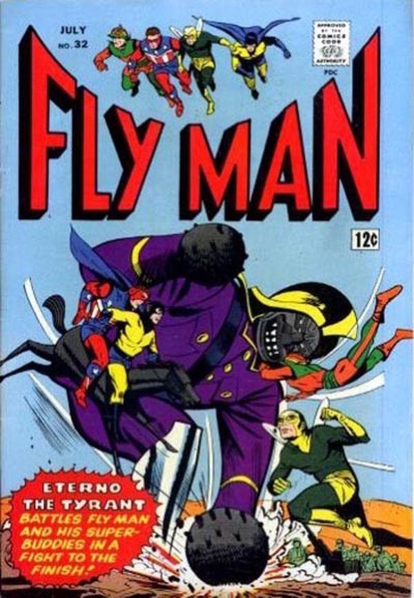 Fly Man #32 cover