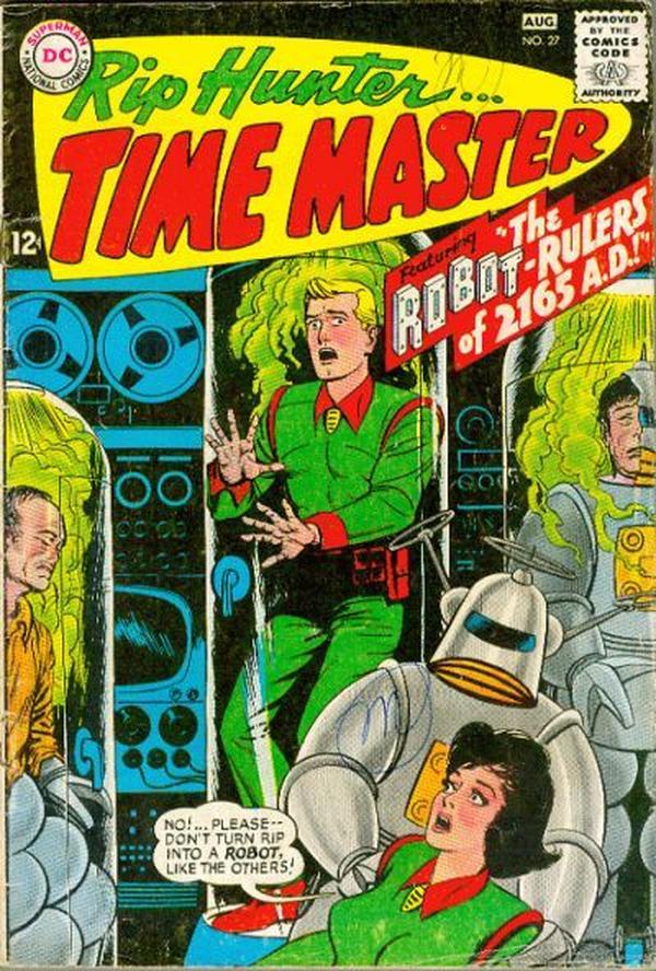Rip Hunter... Time Master #27 cover