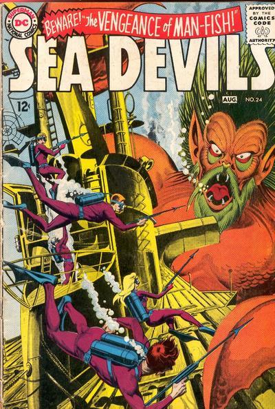 Sea Devils #24 cover