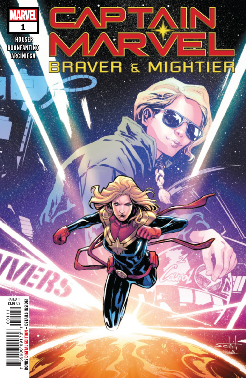 Captain Marvel: Braver & Mightier #1 cover
