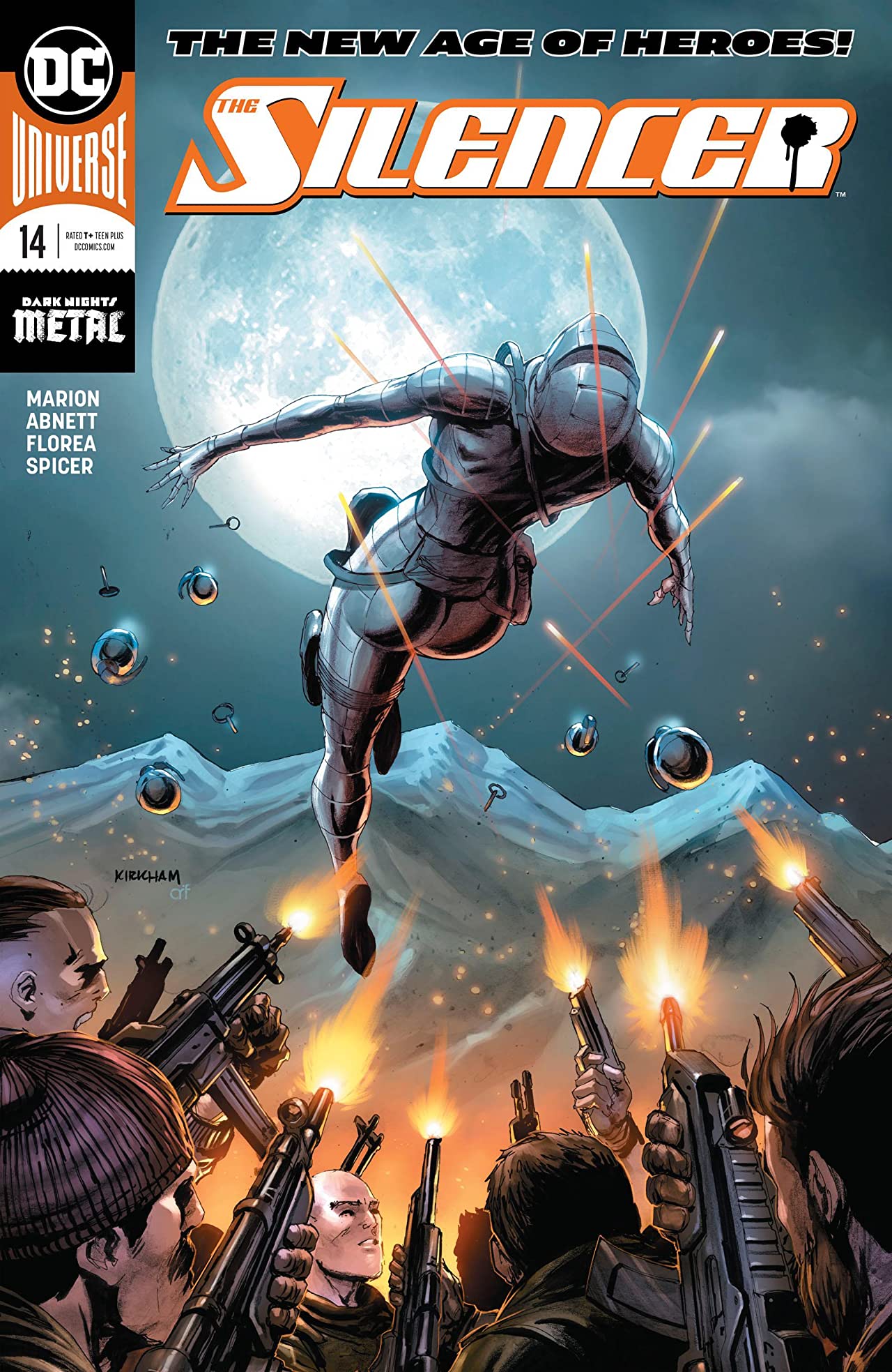 The Silencer #14 cover