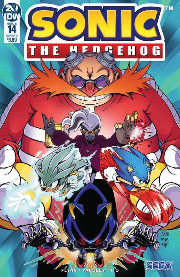 Sonic the Hedgehog #14 cover