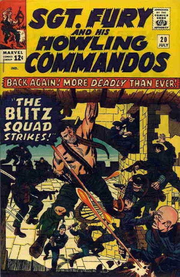 Sgt. Fury #20 cover