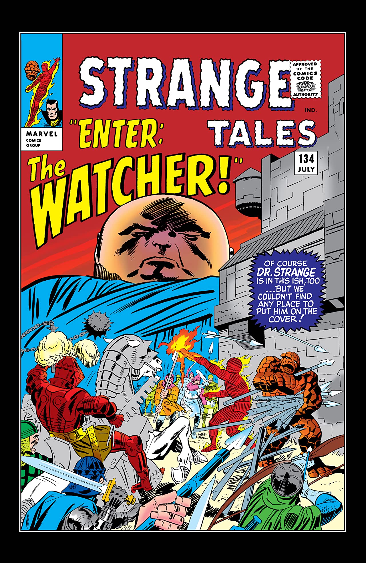 Strange Tales #134 cover