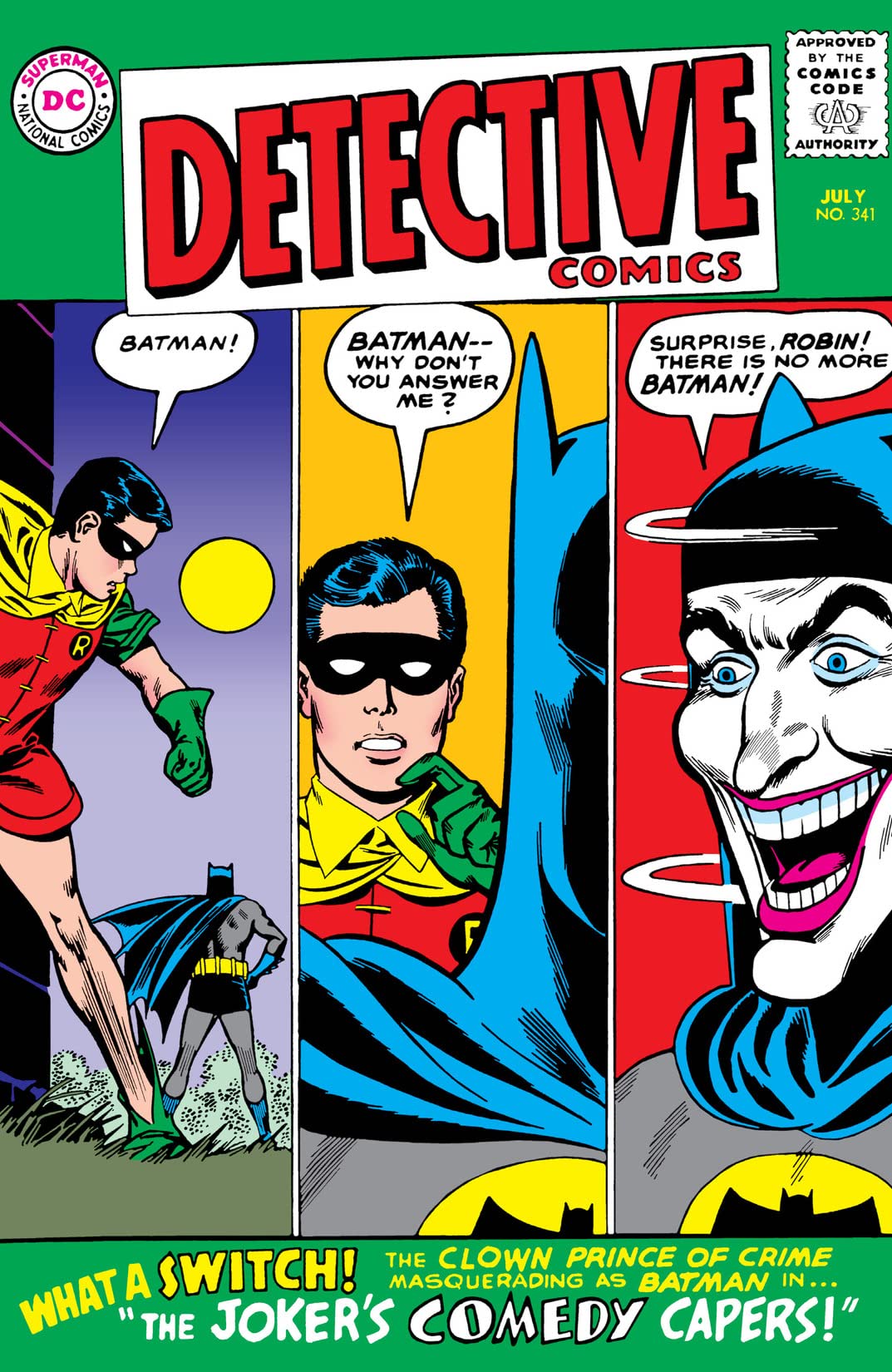 Detective Comics #341 cover