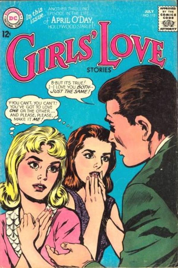 Girls' Love Stories #112 cover