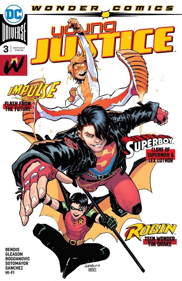 Young Justice #3 cover