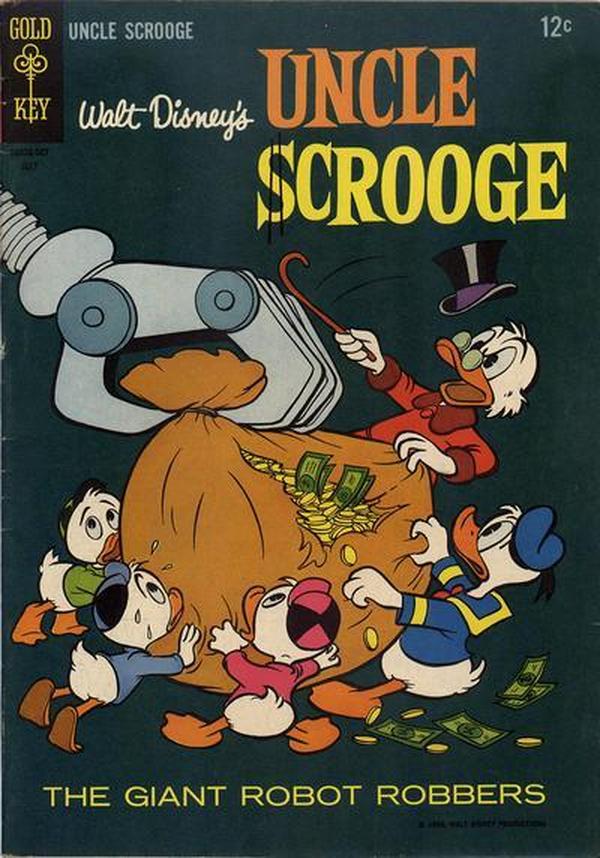 Walt Disney Uncle Scrooge #58 cover