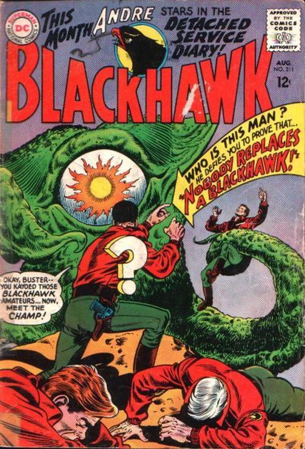 Blackhawk #211 cover
