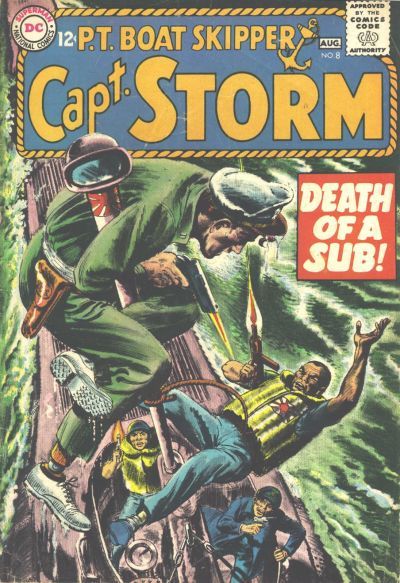 Capt. Storm #8 cover