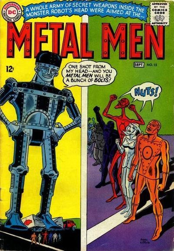 Metal Men #15 cover