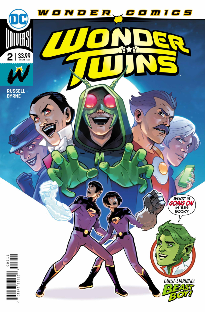 Wonder Twins #2 cover
