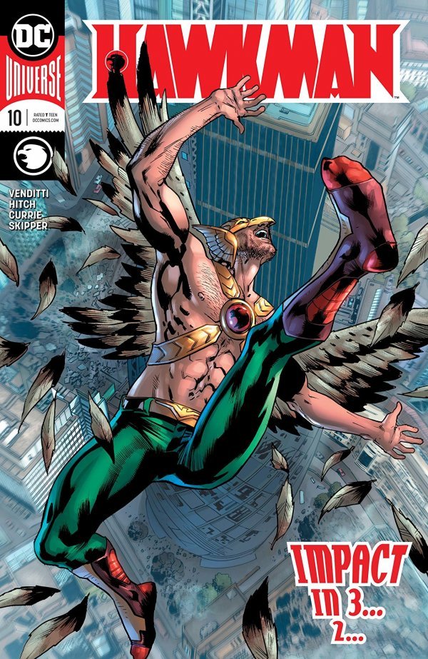 Hawkman #10 cover
