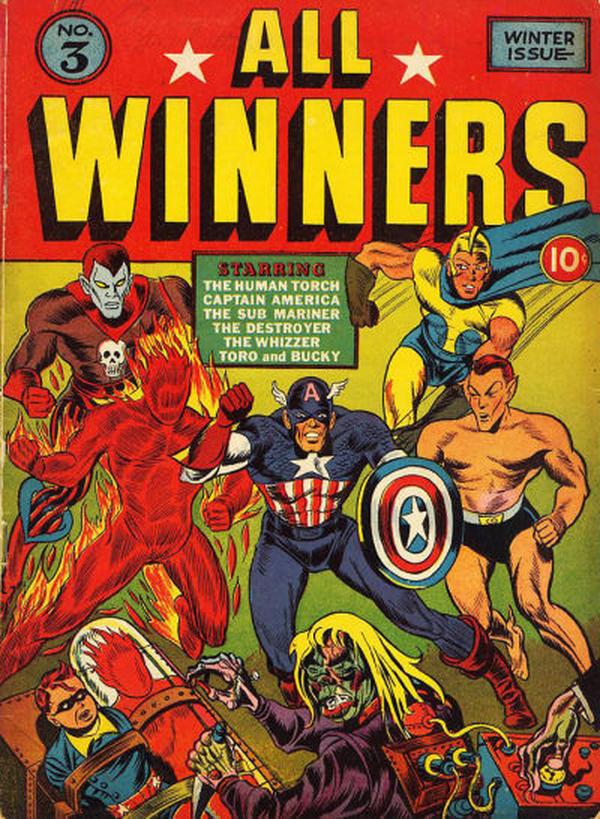 All-Winners Comics #3 cover