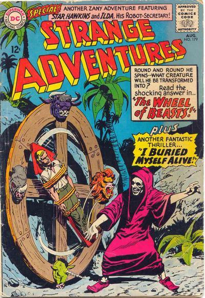 Strange Adventures #179 cover