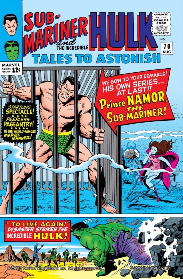 Tales to Astonish #70 cover