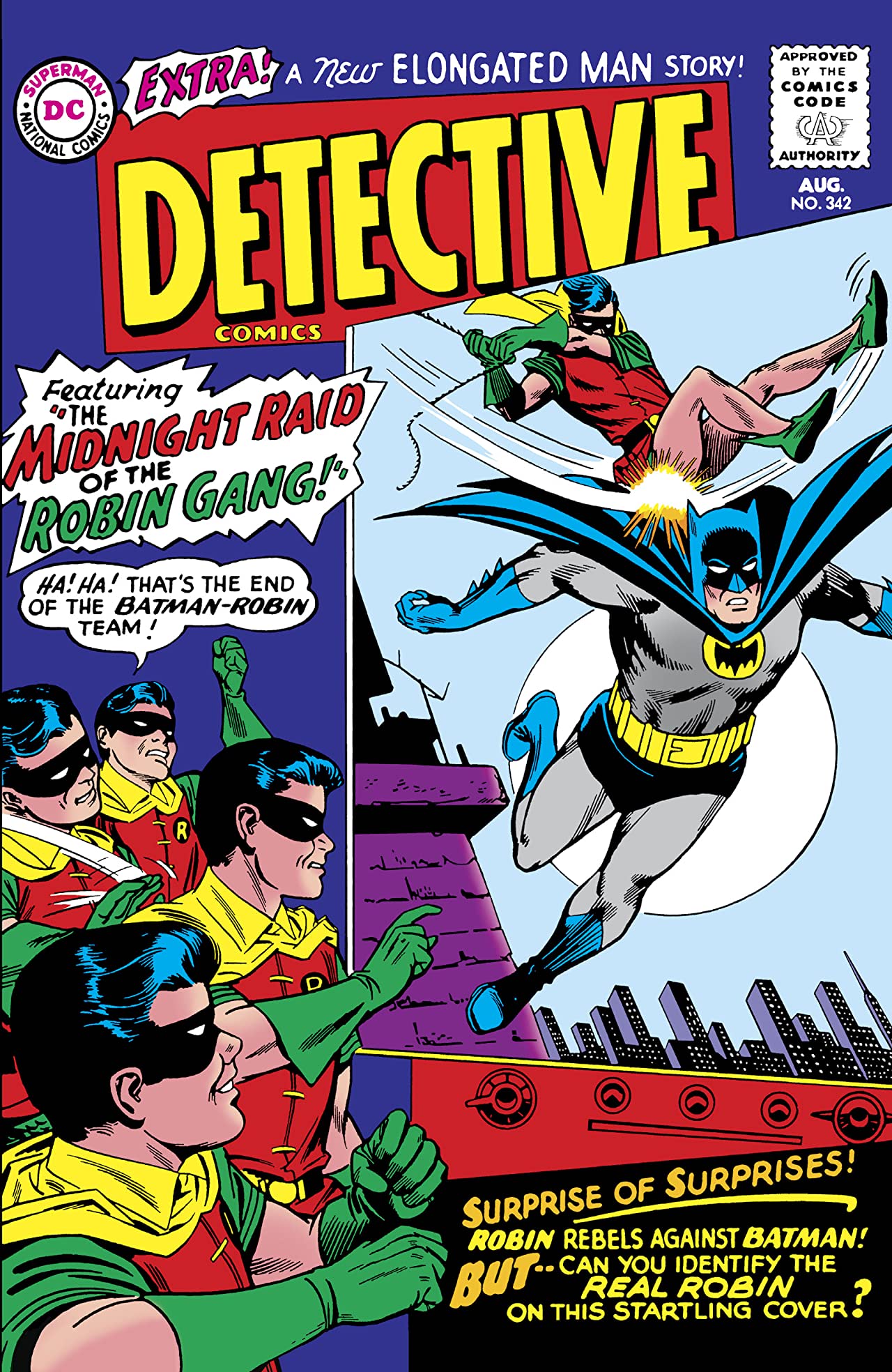 Detective Comics #342 cover