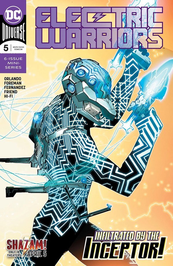 Electric Warriors #5 cover