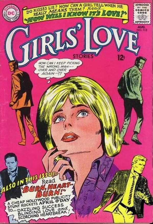 Girls' Love Stories #113 cover