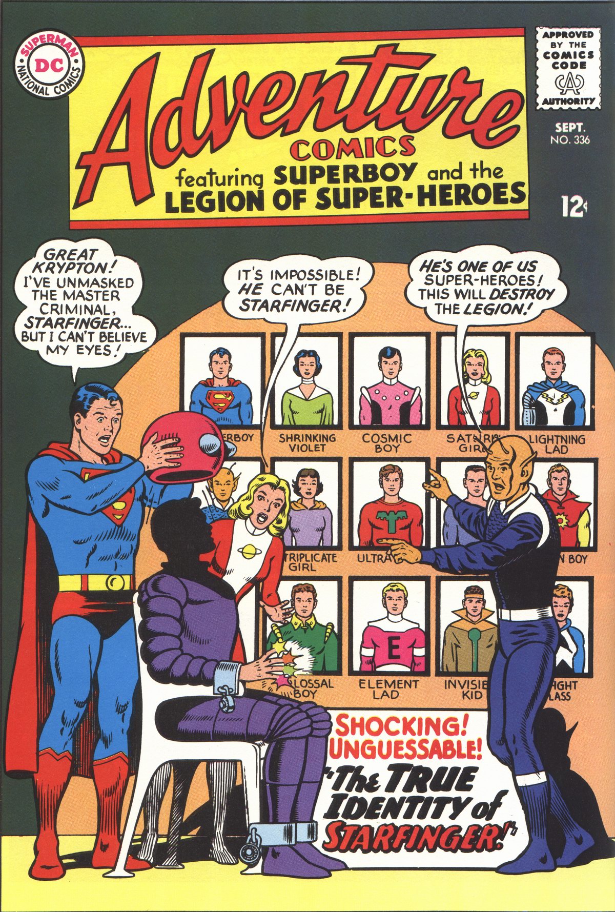 Adventure Comics #336 cover