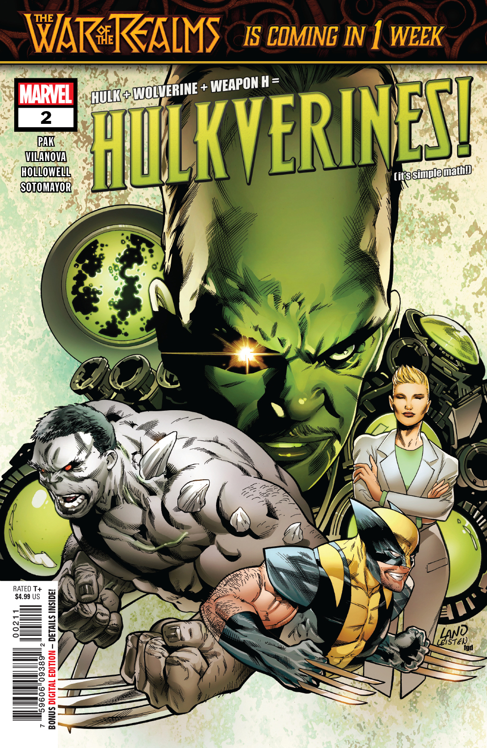 Hulkverines #2 cover