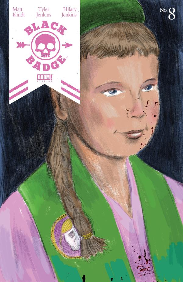 Black Badge #8 cover